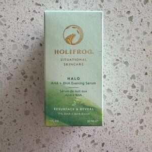 HoliFrog	Halo Exfoliating AHA + BHA Night Serum